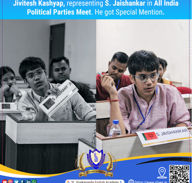 Jivitesh Kashyap (Portfolio - S. Jaishankar) - Special Mention