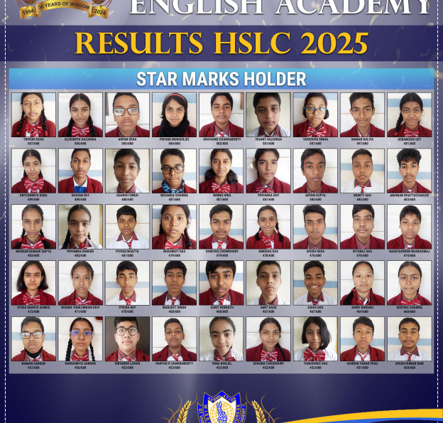 Star Mark Holders of SVEA in HSLC - Results 2025